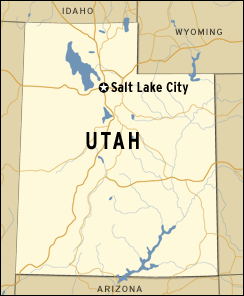 map of Utah