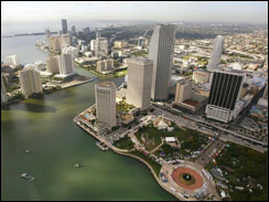 Miami Florida skyline