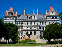 New York State Capital Building in Albany