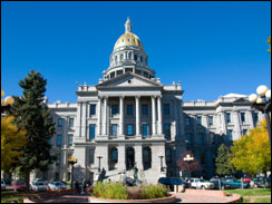 Colorado capitol in Denver