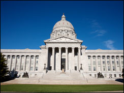 Missouri capitol in Springfield