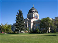 Montana capitol in Helena