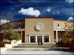 New Mexico capitol in Santa Fe