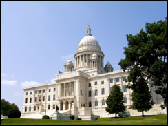 Rhode Island capitol in Providence