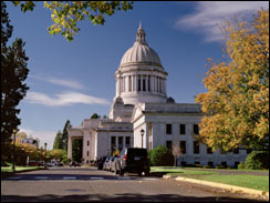 Washington capitol in Olympia