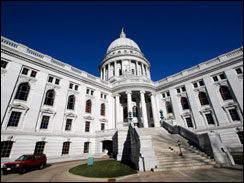 Wisconsin capitol in Madison