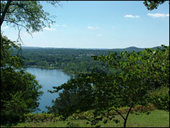 Table Rock Lake from the view from Forsyth, Missouri