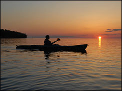 Sunset on Lake Superior