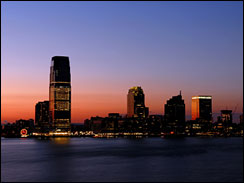 Jersey City Skyline at Dusk