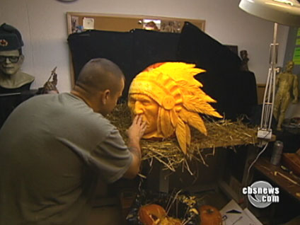 The Edward Scissorhands of Pumpkin Carving