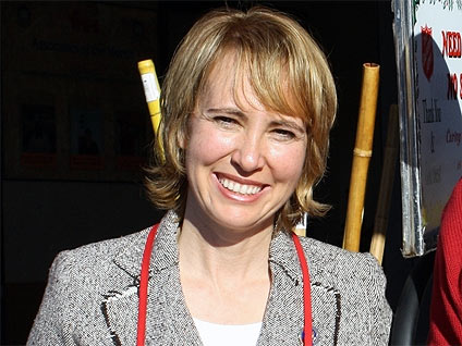 Giffords Smiling During "Miraculous" Recovery